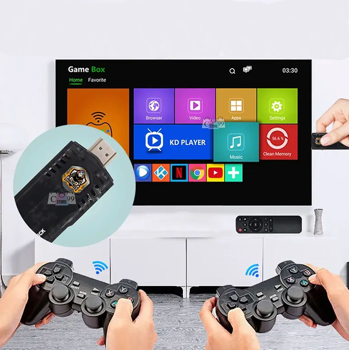 Miniatura 5 de Tv Box y Consola De Video Juegos 2en1